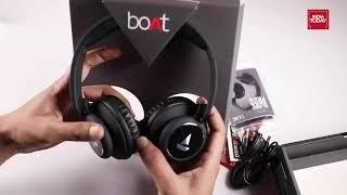 boAt Rockerz 450 Pro Bluetooth On Ear Headphones with Upto 70 Hours Playback ASAP Charge 40Mm Driver