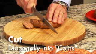 Coin Slicing Italian Sausage