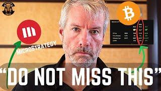 "100% INCOMING! Our Strategy Is Taking $MSTR Straight to $1K+" - Michael Saylor Bitcoin