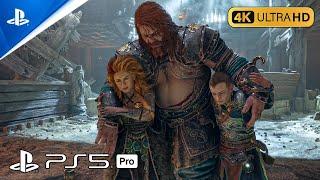 God of war ragnarok 2025 PS5 PRO Gameplay [ 4k 60FPS ] New Video