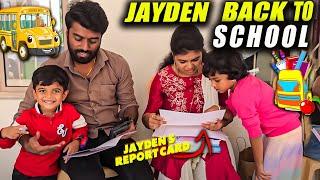 BACK to SCHOOL !! Parents Teachers Meeting - Report Card of Jayden Johanna 