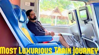 Karmali Tejas Express train journey *Goa tour in Budget* Goa to Mumbai train journey