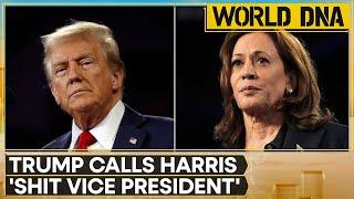 US Elections 2024: 'A Shit Vice President' Trump Slams Harris Over Illegal Immigration And Economy