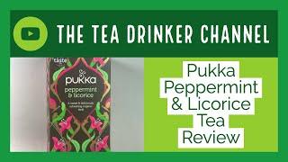 Pukka Peppermint & Licorice Organically Grown Caffeine Free Tea Review