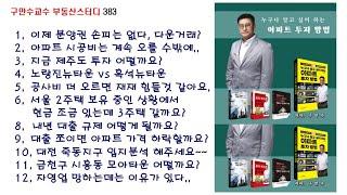 구만수교수 실시간 부동산 투자이야기 383