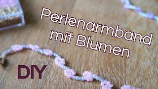 DIY | Blumiges Perlenarmband für den Sommer