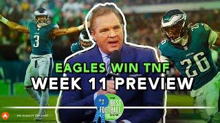 Brian Baldinger Recaps Eagles Win & Week 11 Preview! | The Best Football Show