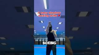 3 easy shadow boxing drills for beginners. . #boxing #kickboxing #muaythai #mma