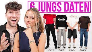 6 JUNGS BLIND DATEN!  mit Christine