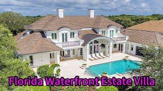 Florida Waterfront Estate Villa | Artistic Décor & Trendsetting Furniture | FK LUXURY