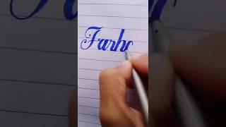 Super Curcive calligraphy