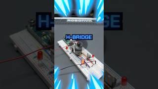 How Do H-Bridges Work? #electronics #motors #arduino