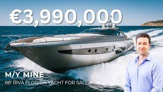 M/Y MINE - 88' Riva Yacht For Sale