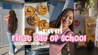 GRWM for the first day of school! *sophomore year*