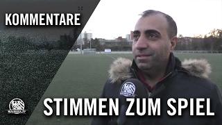 Die Stimmen zum Spiel (SV Dersim Rüsselsheim - SV Weiterstadt, Kreisoberliga Groß-Gerau)