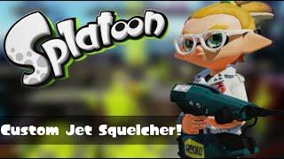 Splatoon 1 ONLINE Multiplayer! - Custom Jet Squelcher! - Episode. 63