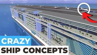 Incredible Cruise Ship Concepts | 8 Crazy Future Cruise Ship Plans