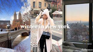 new york travel vlog: winter