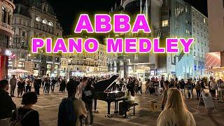 Incredible Abba Piano Medley Performance In Public