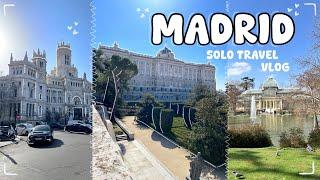 Madrid Solo Travel Vlog || Join me as I travel alone to Spain for the first time