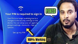 (2024 FIX) 'Your PIN is No Longer Available' on Windows 11/10