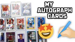 Showing off my *RARE* AUTOGRAPH CARD collection!! | Topps and Panini SIGNED cards!