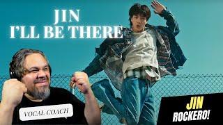 JIN | I'LL BE THERE | VOCAL COACH REACCIONA| #jin #btsarmy #illbethere