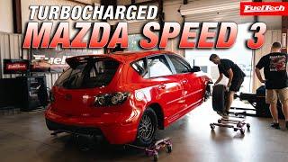 1200HP Mazda 3 on our Hub Dyno?! | FuelTech USA