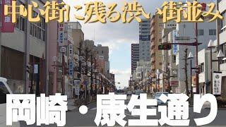 【愛知県岡崎市】岡崎市中心部・康生通り周辺の渋い街並みを歩く