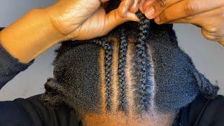 How To Inside Cornrow Your Own Hair