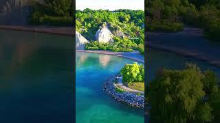 Scarborough Bluffs | A natural wonder in Toronto | Beach| Breathtaking views of Lake Ontario #canada