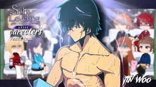 Hunters react to Sung Jin Woo | Solo Leveling | Gacha React || part 3/4