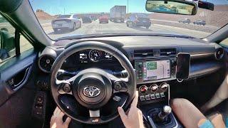 2022 Toyota GR86 in Traffic - POV Ownership Impressions