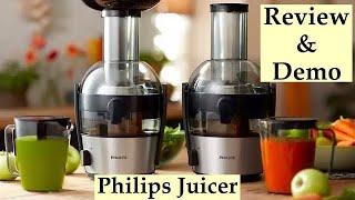 Philips Juicer Review and demo in Hindi | Philips Viva collection juicer | Best Juicer in India