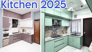 Modular Kitchen Design for 2025 Kitchen cabinet Colors Ideas Kitchen Home interiors Designs 2025