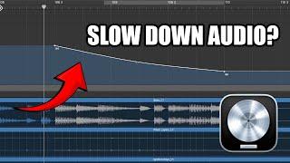 How to SLOW DOWN the end of your song with Flex Time & Global Tempo Track! (Logic Pro 11)