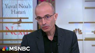 'AI is already able to manipulate people': Yuval Noah Harari warns of growing AI power