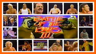 Battle Of The Belts #3 (Featuring Ric Flair & The Road Warriors) (September 1st, 1986) (CWF)