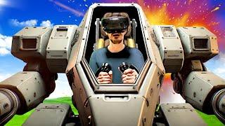 Battling a MECH in VR! (OVRLRD VR)