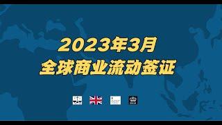 2023年3月  全球商业流动签证 /微信咨询：G1380901。三十年经验英国律师团队/ 最高等级移民法律资质/英国移民/英国签证法律/