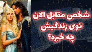 شاینی تاروت - شخص مقابل الان توی زندگیش چه خبره؟