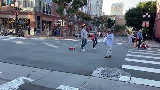 Gaslamp Quarter, San Diego CA    Holiday Pet Parade 2019