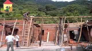 The detailed process of self-built houses by rural neighbors.Zin2D