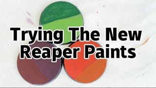 Trying The New MSP Paints From Reaper | Painting Miniatures | Miniature Paints | Unboxing