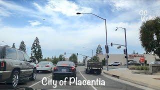 Cruising in the city of Placentia, California