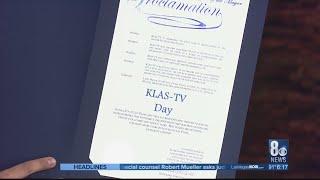 City declares KLAS-TV day