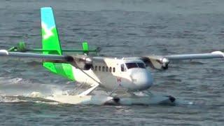 Twin Otter Seaplane Landing