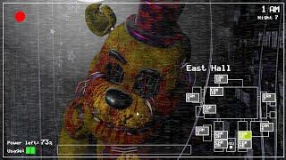 The Bite of 1983 in FNaF 1! Golden Freddy! (FNaF 1 Mods)