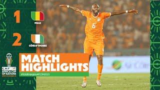 HIGHLIGHTS | Mali  Côte d'Ivoire | #TotalEnergiesAFCON2023 - Quarter Finals