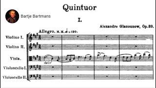 Alexander Glazunov - String Quintet Op. 39 (1892)